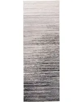 Feizy Micah R3337 Black 2'10" x 7'10" Runner Rug