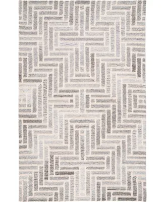Feizy Asher R8768 Taupe 2' x 3' Area Rug