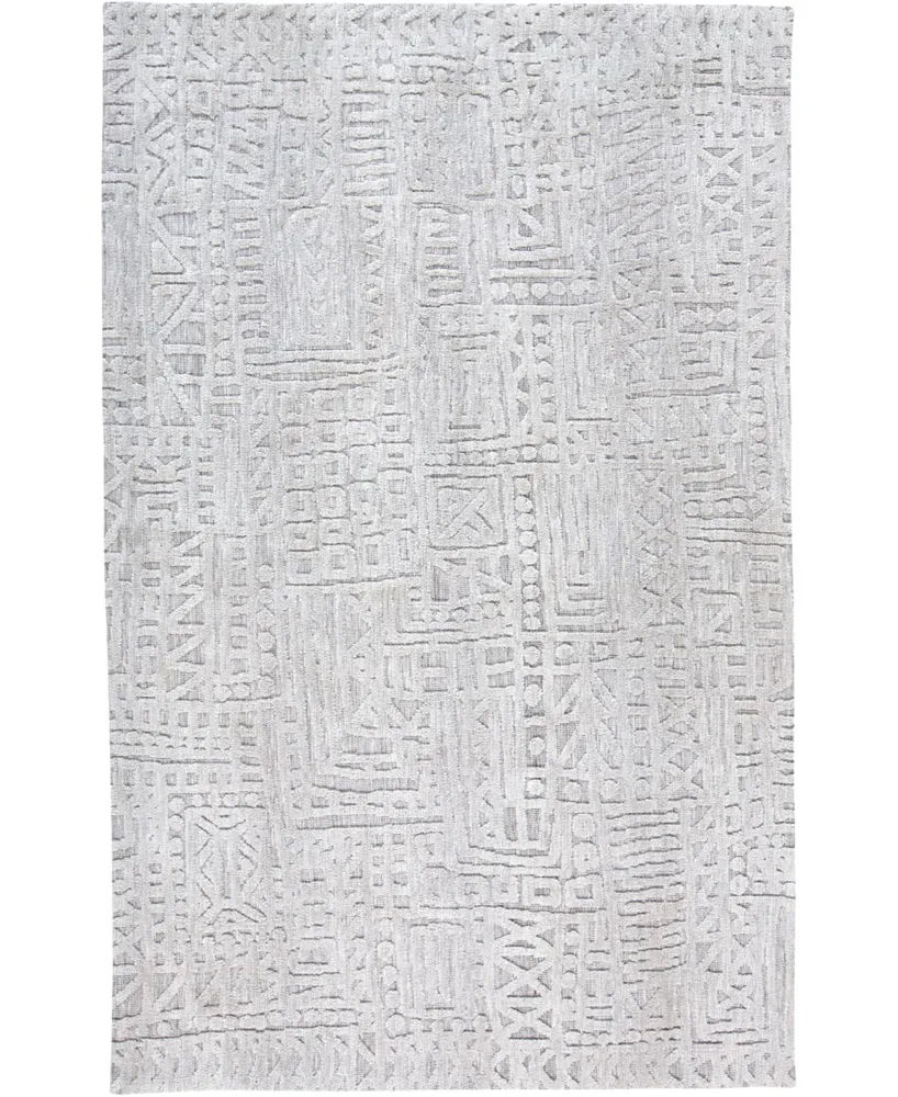 Feizy Colton R8793 Gray 2' x 3' Area Rug