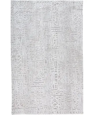 Feizy Colton R8793 Gray 2' x 3' Area Rug