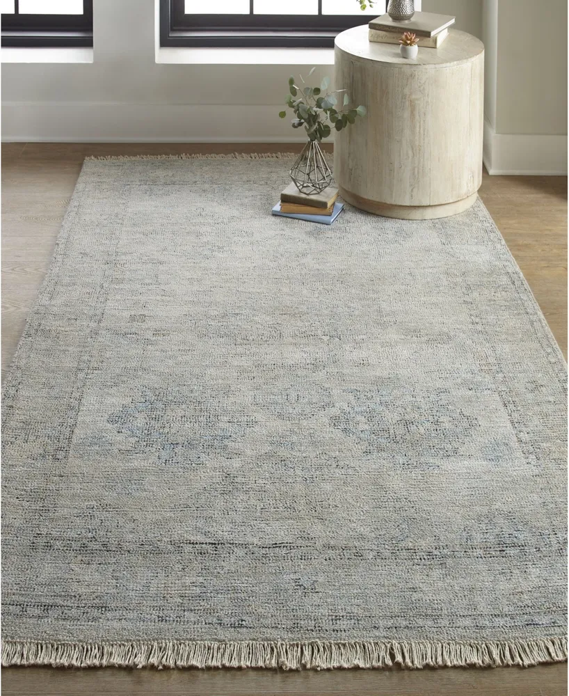 Feizy Caldwell R8801 Brown 7'6" x 9'6" Area Rug