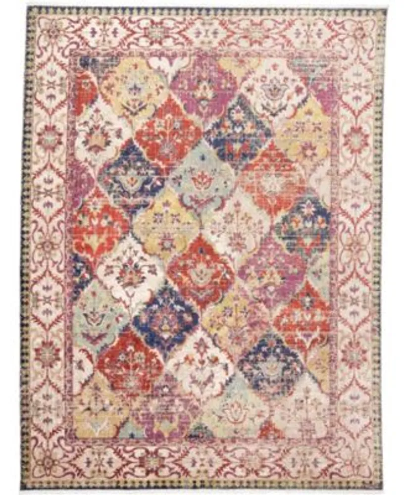 Closeout Feizy Amelie R3882 Red Area Rug