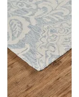 Feizy Belfort R8776 Blue 5' x 8' Area Rug