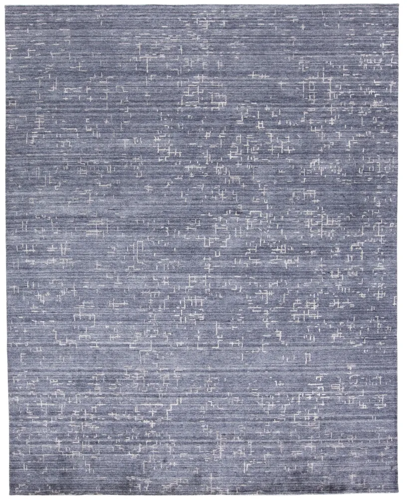 Feizy Lennox R8694 Navy 5' x 8' Area Rug