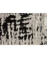 Feizy Micah R3339 Black 6'7" x 9'6" Area Rug