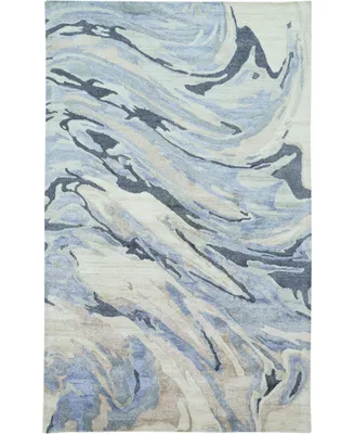 Feizy Dryden R8790 Blue 2' x 3' Area Rug