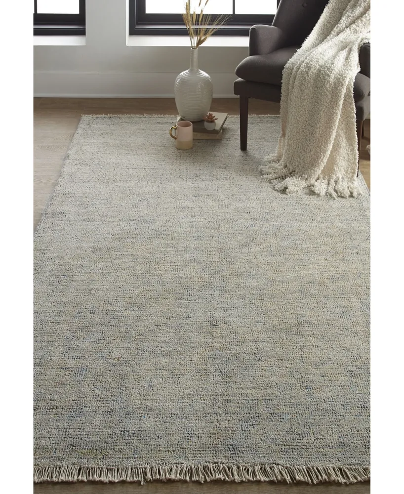 Feizy Caldwell R8802 Beige 7'6" x 9'6" Area Rug