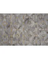 Feizy Beckett R0818 Gray 5' x 8' Area Rug