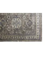 Feizy Sarrant R3966 Gray 2'8" x 12' Runner Rug