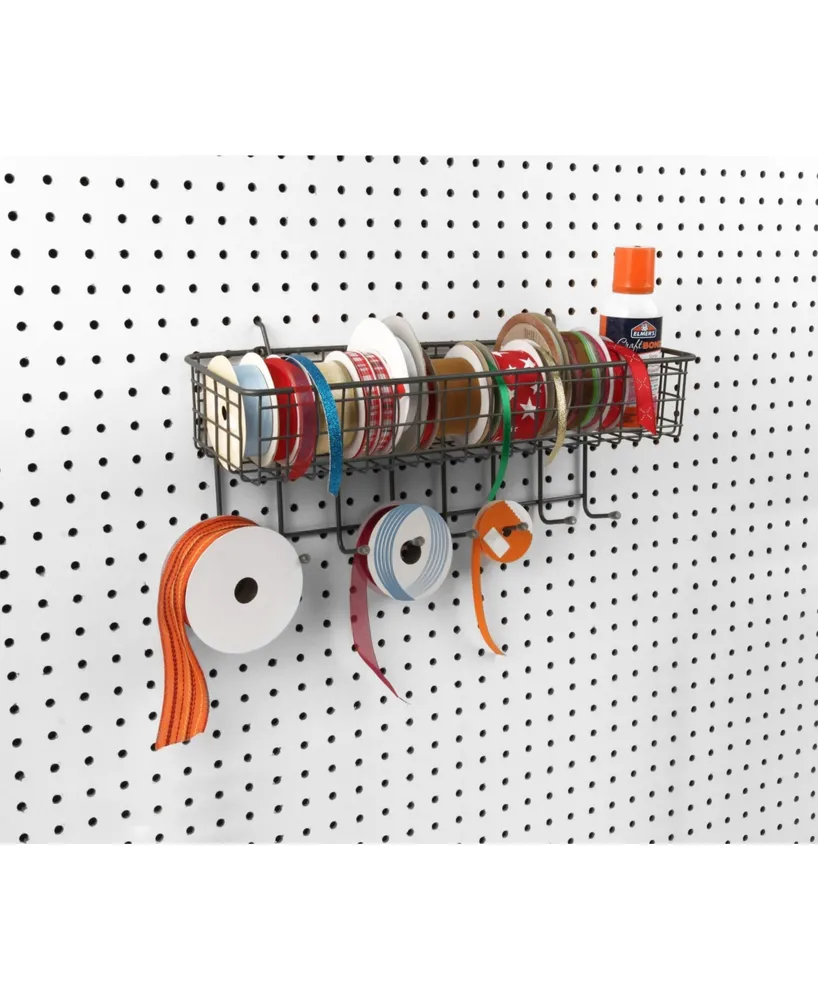 Spectrum Pegboard Basket Hook Station