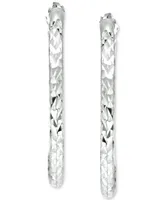Giani Bernini Small Twist Hoop Earrings in Sterling Silver, 20mm, Created for Macy's