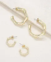 Ettika Reign Hoop Earring Set