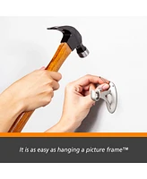 Kenney Fast Fit Easy Install Shania 5/8" Decorative Window Curtain Rod