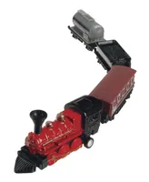 Toysmith Loco Motion Mini Pull-Back Train Set with Die-Cast Engine Assorted Styles