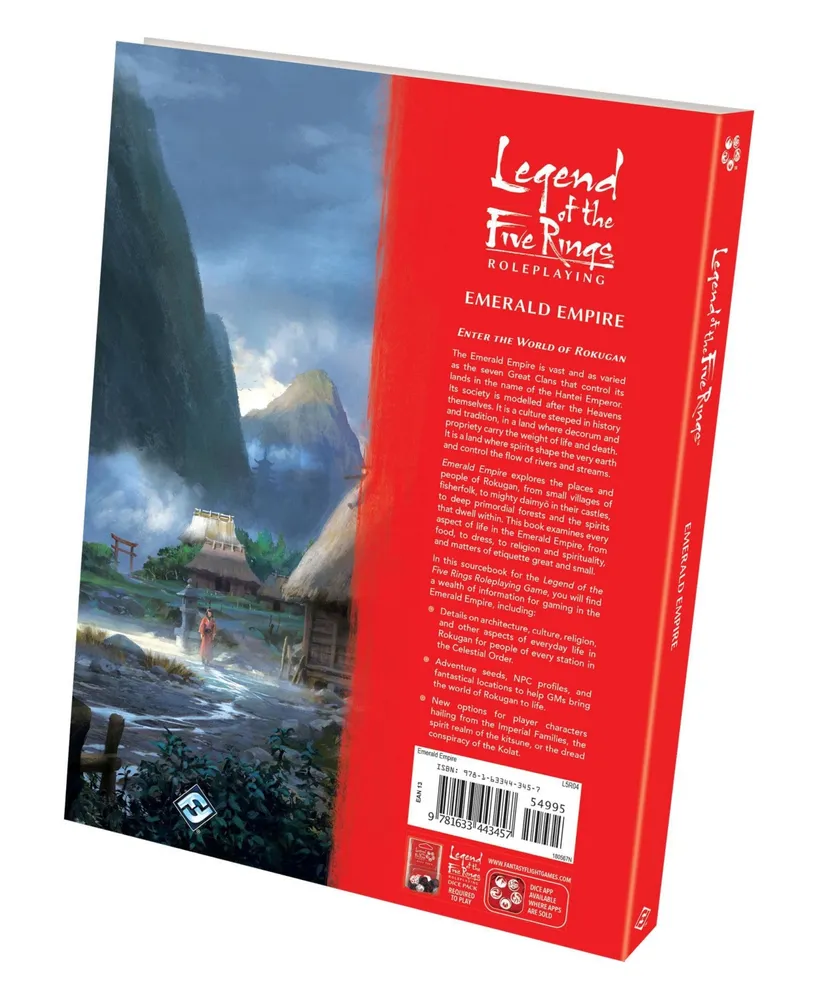 Asmodee Editions The Legend of the Five Rings- Roleplaying - Emerald Empire