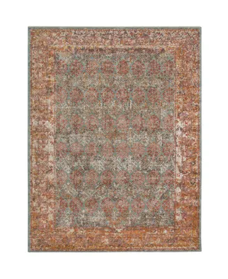 Amer Rugs Eternal Ete- Turquoise 5'7" x 7'6" Area Rug