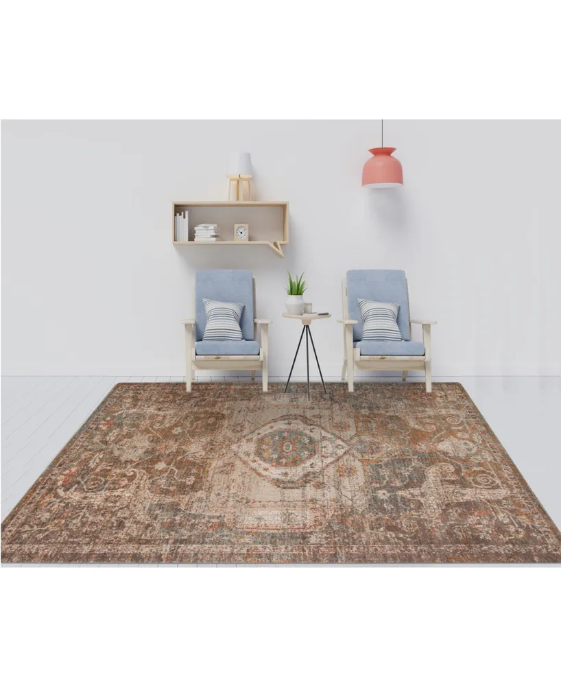 Amer Rugs Eternal Ete-11 Taupe 7'6" x 9'6" Area Rug