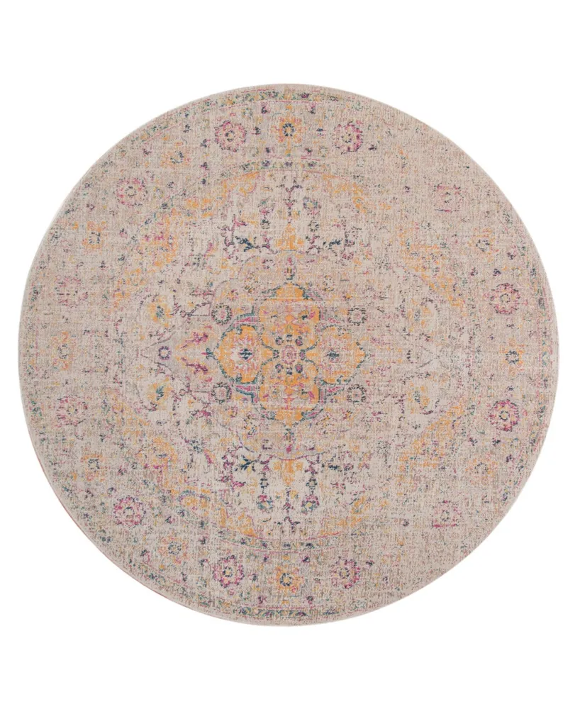 Amer Rugs Eternal Ete-2 Ivory 6'7" Round Rug