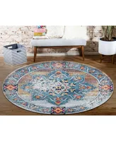 Amer Rugs Alexandria Alx- / Gold 6'7" Round Rug