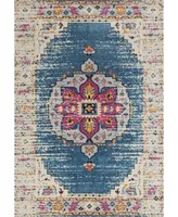 Amer Rugs Manhattan Man-15 Turquoise 7'6" x 9'6" Area Rug