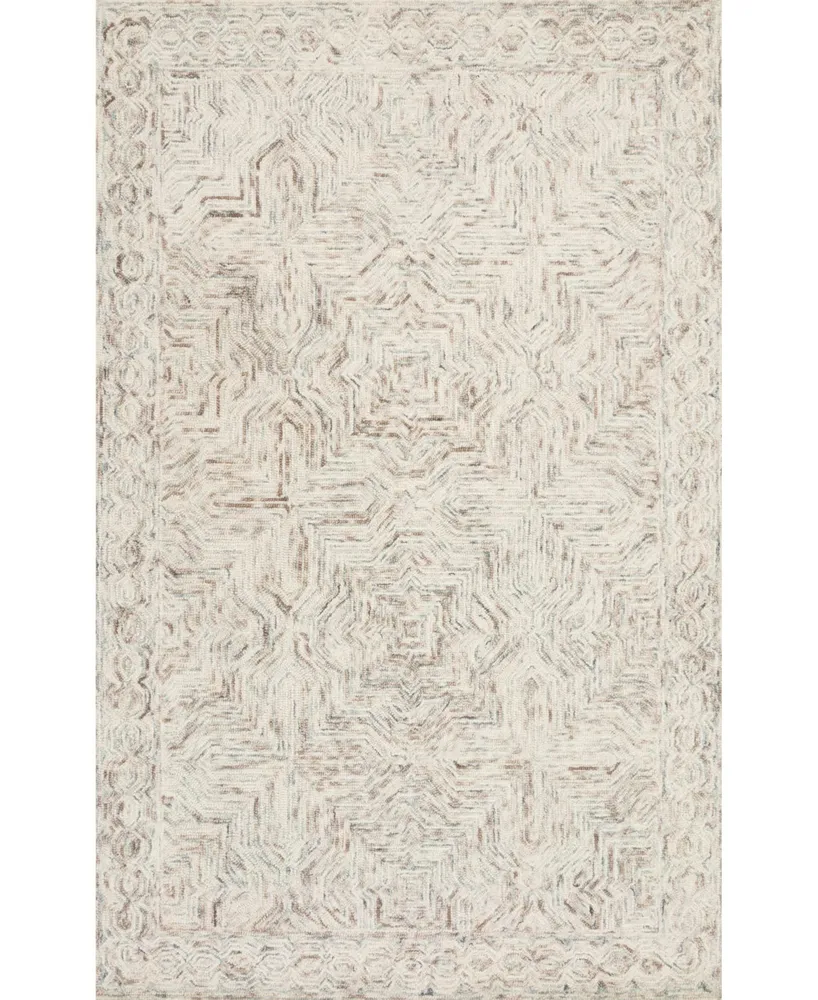 Loloi Ii Ean Ea-01 Neutral 5' x 7'6" Area Rug