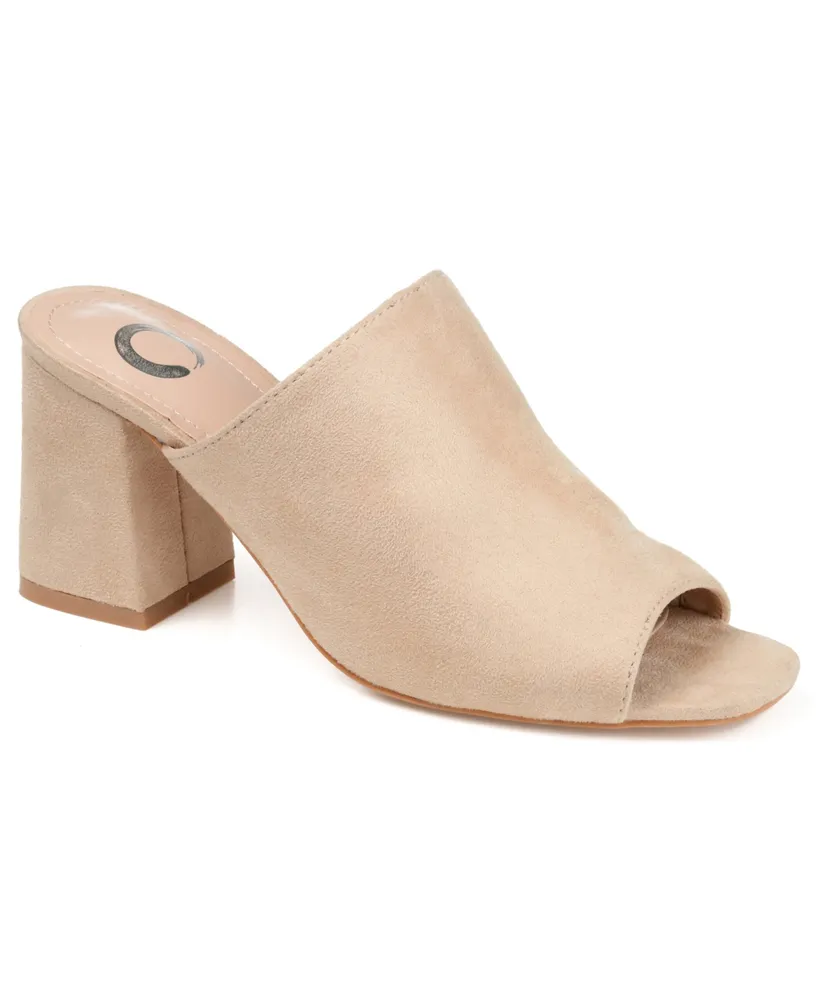 Journee Collection Women's Adelaide Block Heel Sandals