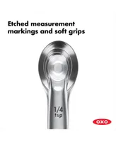 Oxo Good Grips Set of 4 Stainless Steel Magnetic Measuring Spoons