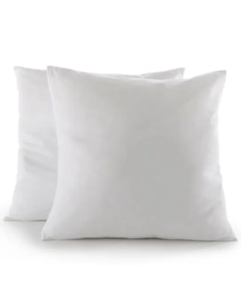 2 Pack - Throw Pillow Inserts - All Sizes Available