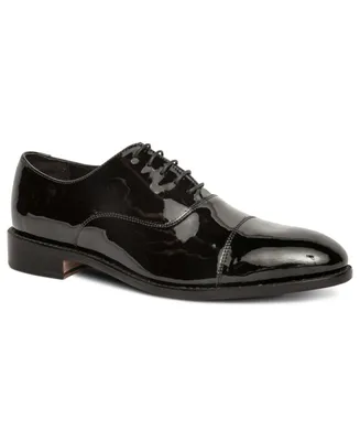 Anthony Veer Men's Clinton Tux Cap-Toe Oxford Leather Dress Shoes