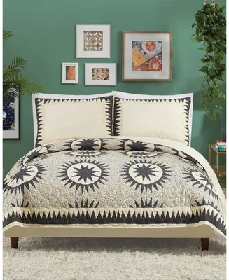 Justina Blakeney by Makers Collective Soleil 3-Piece Full/Queen Quilt Set