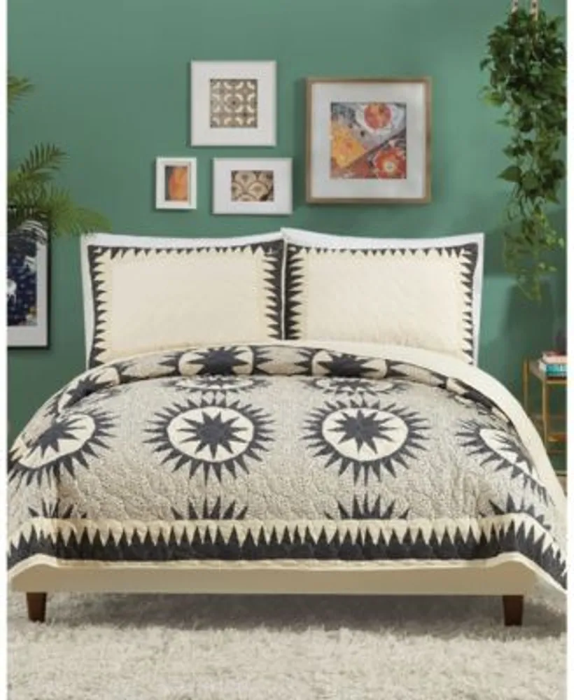 Justina Blakeney By Makers Collective Soleil 3 Piece Quilt Sets
