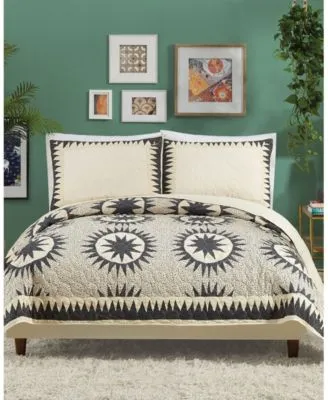 Justina Blakeney By Makers Collective Soleil 3 Piece Quilt Sets