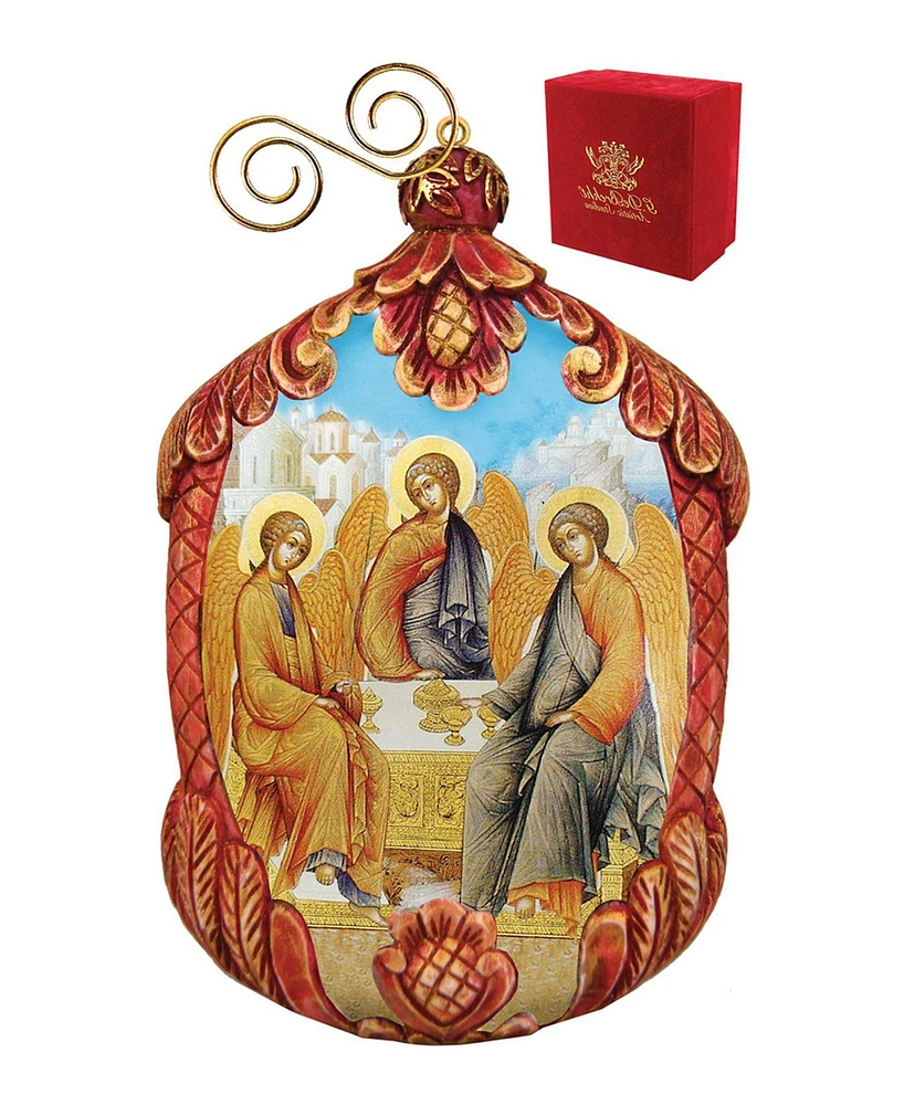 G.DeBrekht Hand Painted Trinity Scenic Ornament