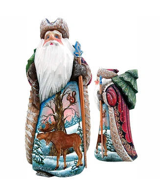 G.DeBrekht Woodcarved Hand Painted Merry Wonder Figurine