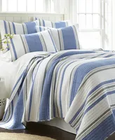 Levtex St. Bart Stripe -Pc. Quilt Set