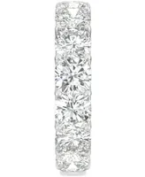 Charles & Colvard Moissanite Eternity Band (9 ct. t.w. Dew) in 14k White Gold