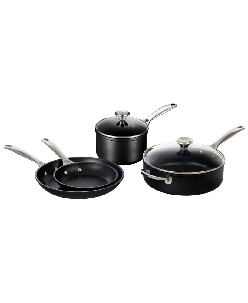 Le Creuset Hard Anodized Aluminum Nonstick 6-Pc. Cookware Set