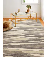 Bb Rugs Downtown Tud- Beige 7'9" x 9'9" Area Rug