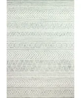 Bb Rugs Taron Val-08 Green 7'6" x 9'6" Area Rug