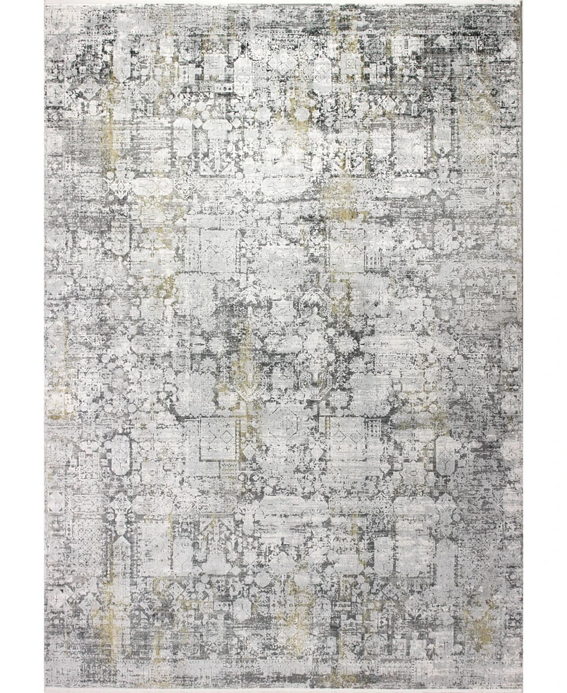 Bashian Charm Cha-06 Gray 5' x 8' Area Rug