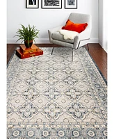 Closeout! Bashian Plymouth Ply-06 Gray 3'6" x 5'6" Area Rug