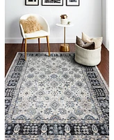 Closeout! Bashian Plymouth Ply-08 Ivory 3'6" x 5'6" Area Rug