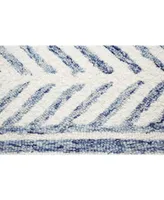 Bb Rugs Taron Val-08 Denim 7'6" x 9'6" Area Rug