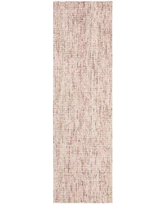 Safavieh Abstract 468 Beige and Rust 2'3" x 8' Runner Area Rug