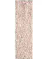 Safavieh Abstract 468 Beige and Rust 2'3" x 8' Runner Area Rug