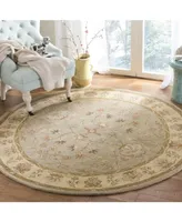 Safavieh Antiquity At62 Silver 6' x 6' Round Area Rug