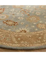 Safavieh Antiquity At61 Blue and Beige 4' x 6' Area Rug