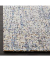 Safavieh Abstract 468 Navy and Rust 4' x 6' Area Rug