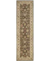 Safavieh Antiquity At853 Olive and Gray 2'3" x 12' Runner Area Rug