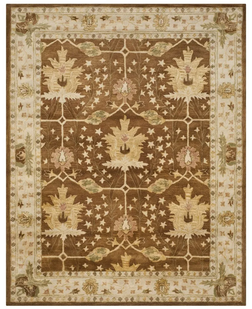 Safavieh Antiquity At840 Brown 7'6" x 9'6" Area Rug